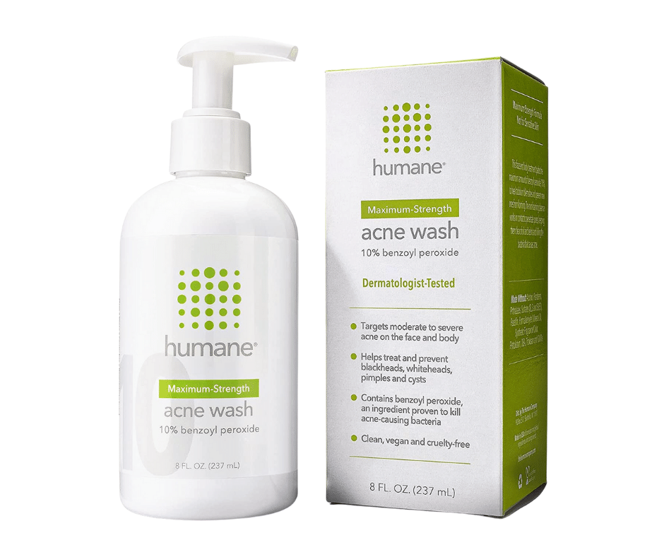 Humane Maximum Strength Acne Wash