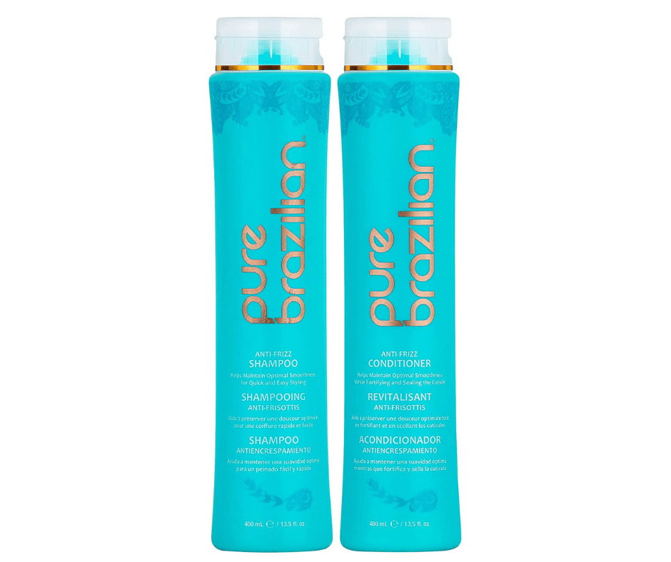 PURE BRAZILIAN - Anti Frizz Daily Shampoo & Conditioner 