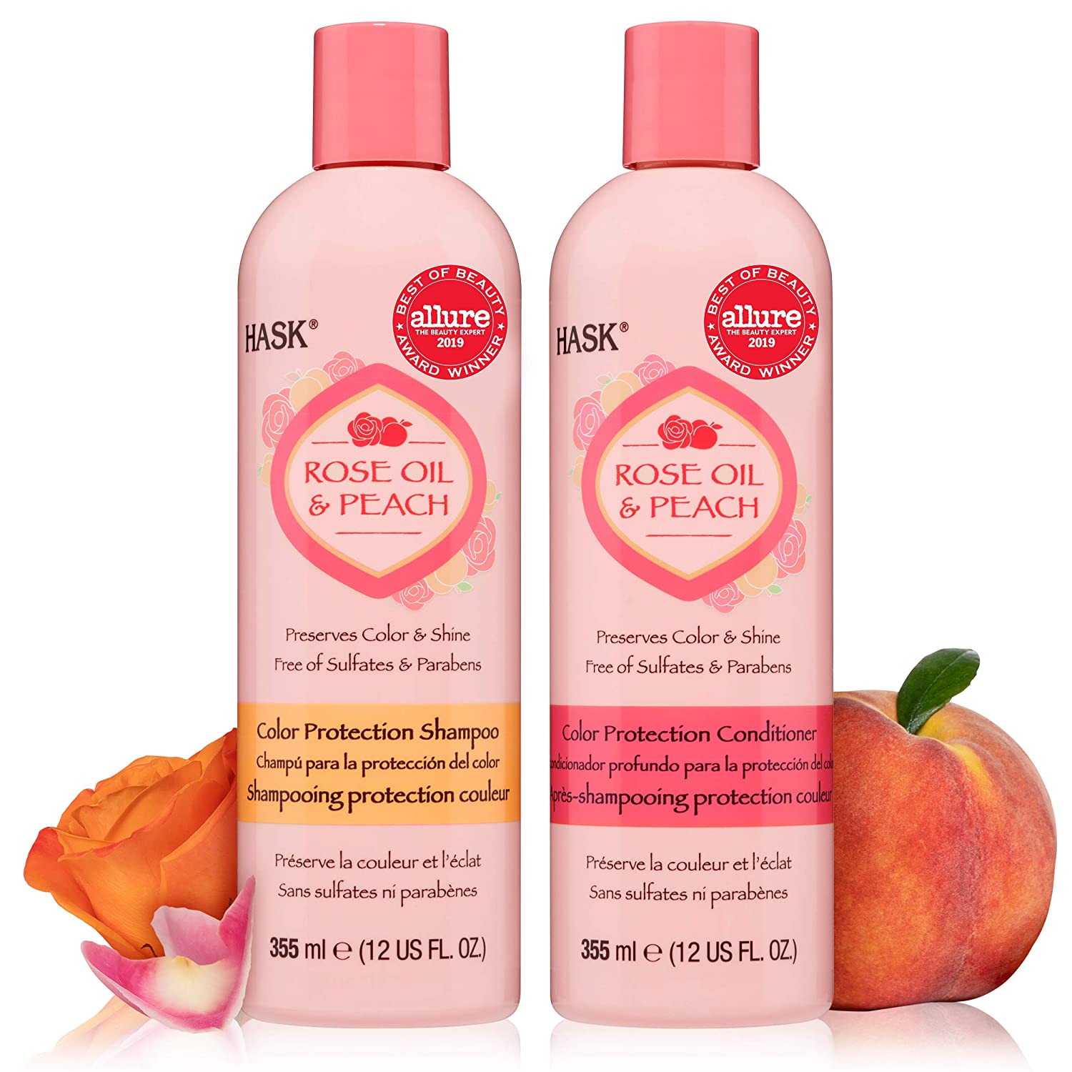 Rose Oil & Peach for Colored Hair