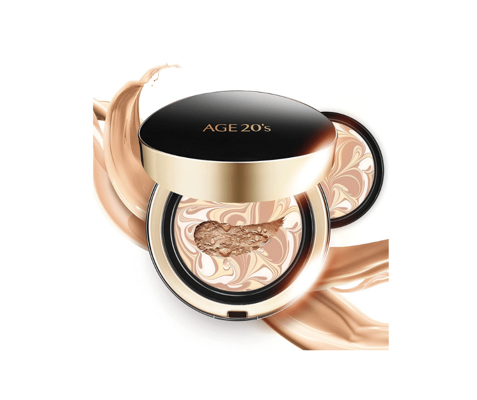 AGE 20's Signature Intense Foundation Full Coverage, Korean Cushion Foundation SPF 50+