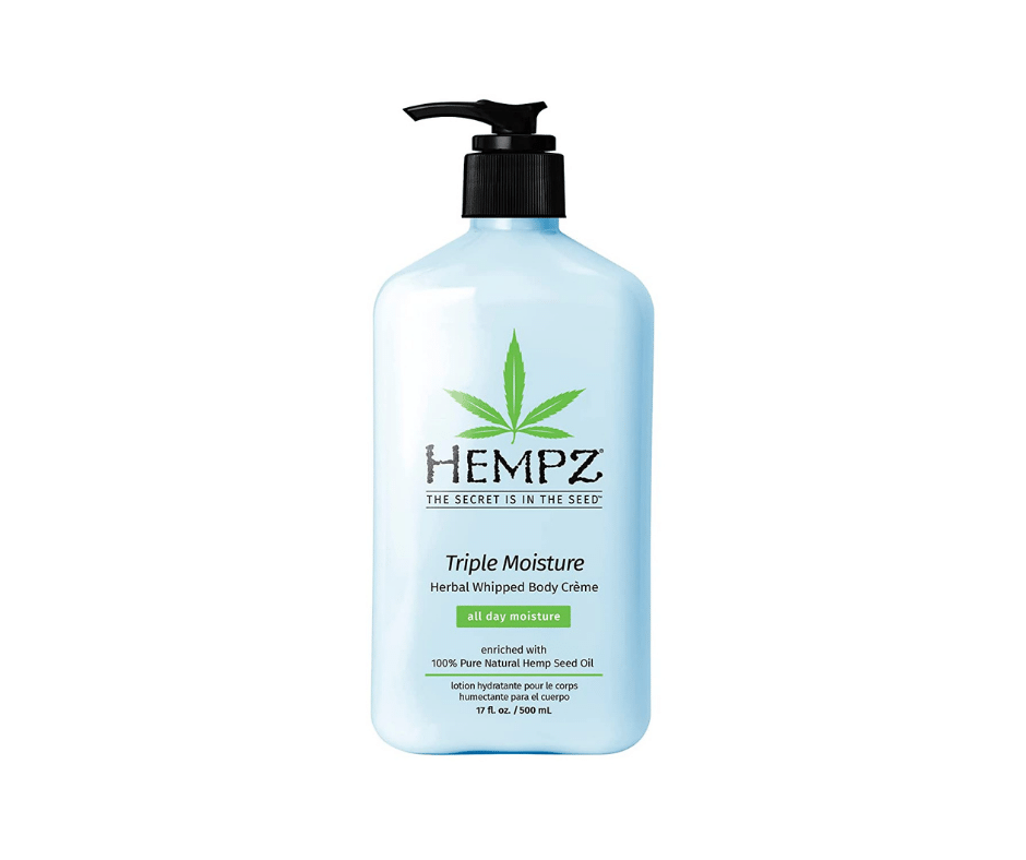 Hempz Natural Triple Moisture Herbal Whipped Body Cream 